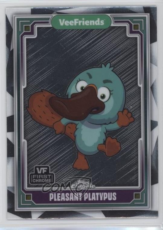 2025 Topps Chrome VeeFriends Pleasant Platypus #87 15wb