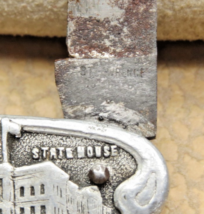 Antique Solingen Made Cigar Pattern Penknife Sculpted Metal – BOSTON MA SOUVENIR