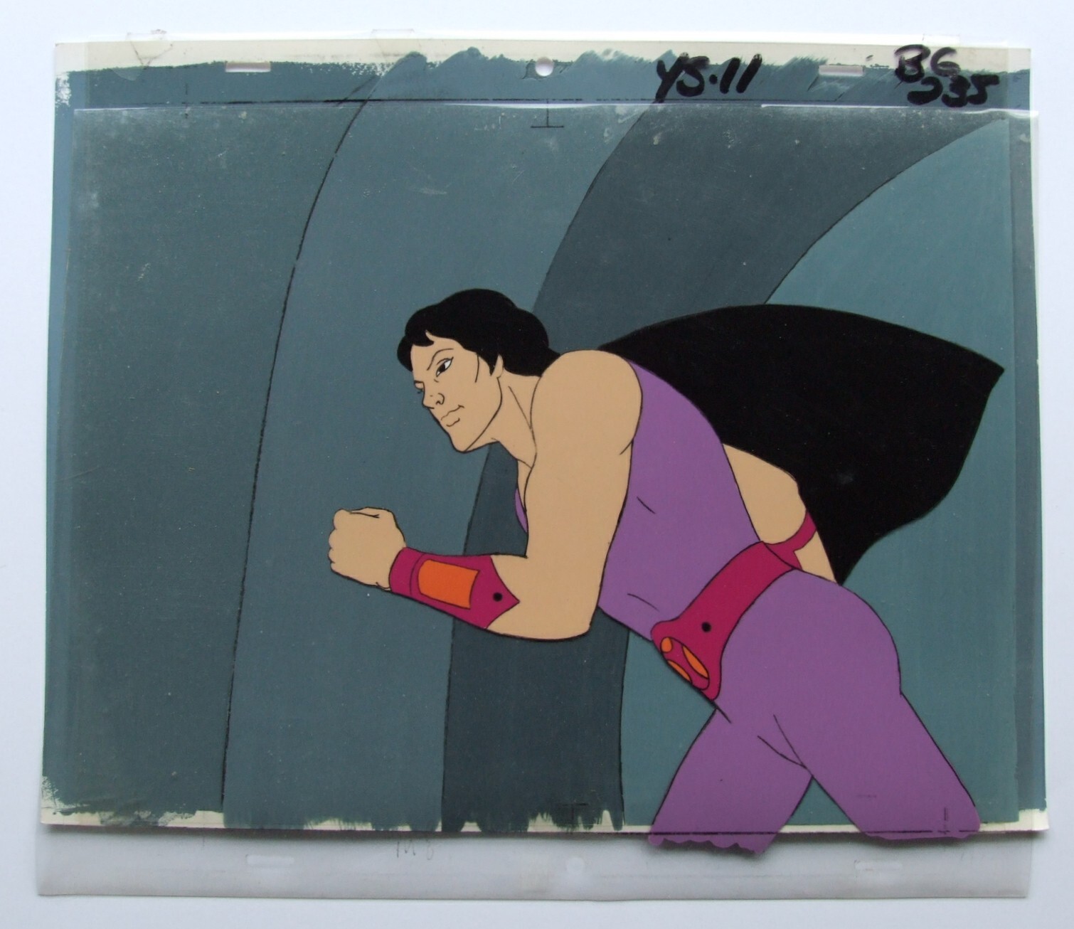 Space Sentinels Original Animation Cels & Background Art Job Lot Filmation 1977