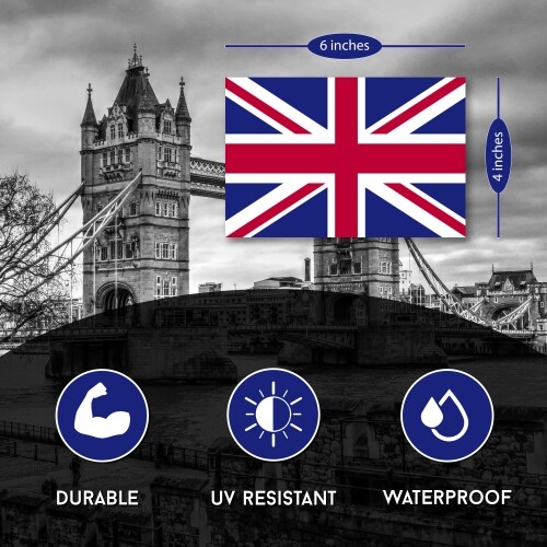 British Flag Car Magnet Decal 4 x 6 Heavy Duty for Car Truck SUV