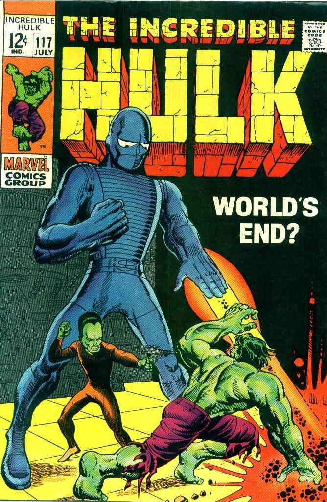 Incredible Hulk, The #117 VG; Marvel | low grade – July 1969 The Leader Stan Lee