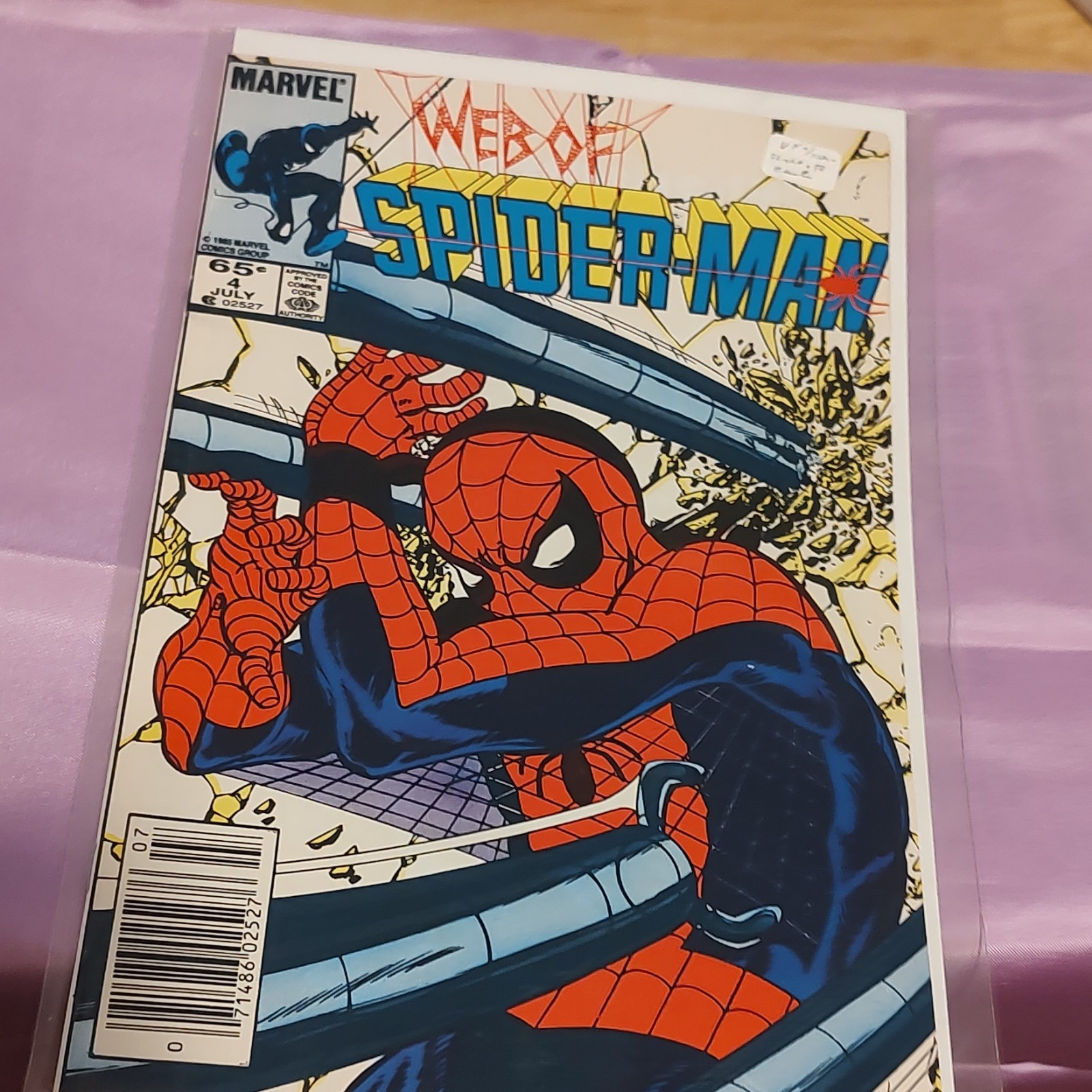Marvel Web of Spider-Man #1 (1991) Howard Mackie Alex Saviuk Direct