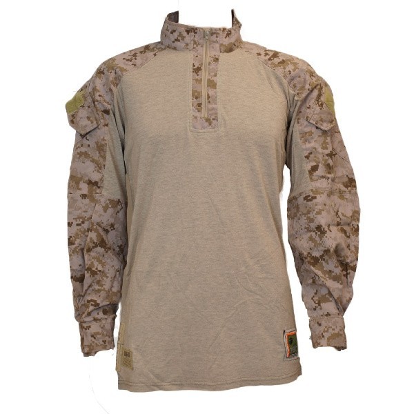USMC FROG FR Combat Shirt – Marine Corps Desert MARPAT Medium Regular Top – NEW