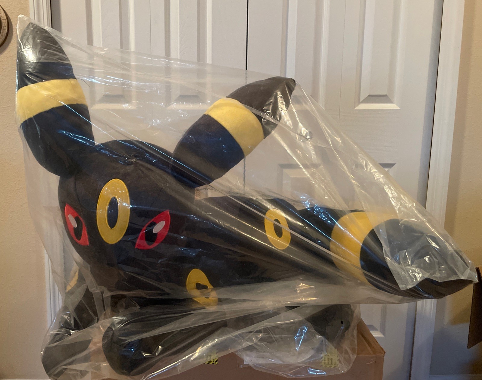 Pokemon Umbreon Life Size Plush lying down Pokemon Center Limited JAPAN 2025