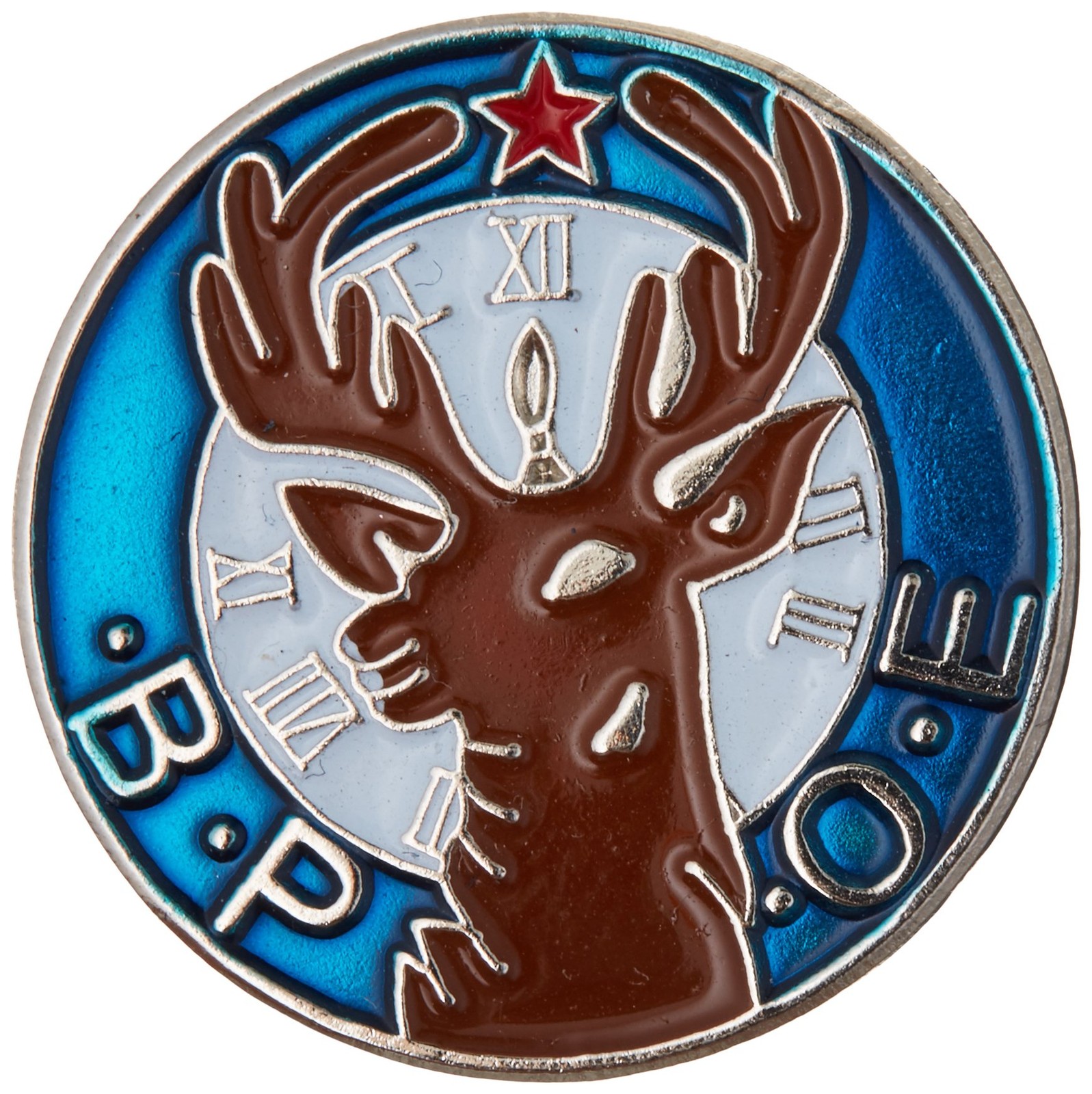EagleEmblems P60918 PIN-ORG,ELK,B.P.O.E. (1”)