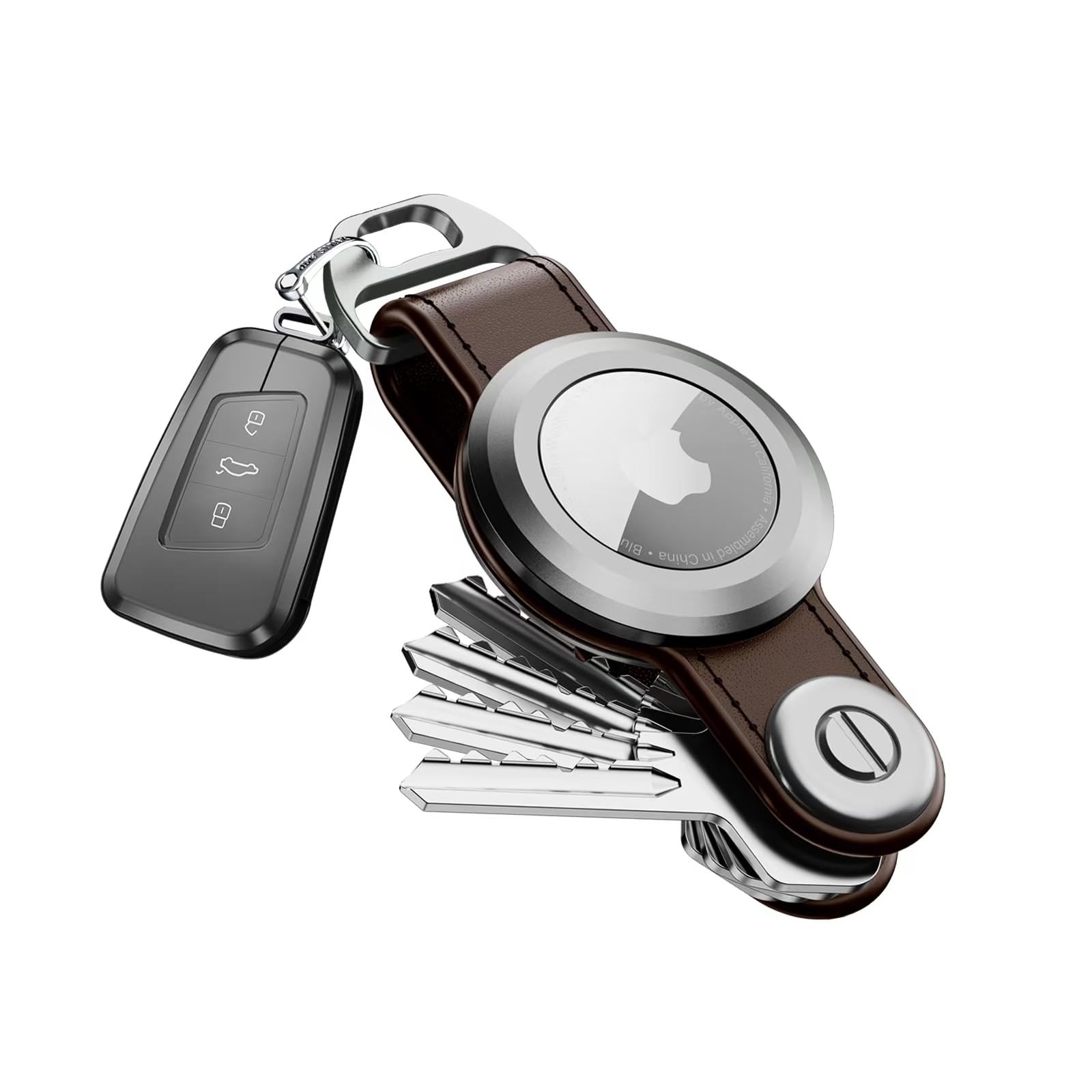 Compact Key Holder for Airtag – Key Organizer and Case for Apple Airtag | Key…