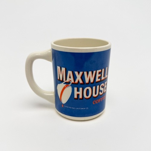 Vintage Maxwell House Coffee Mug Cup Made in USA “Good Till The Last Drop”