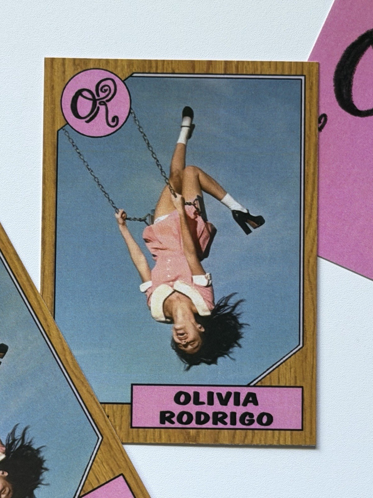 CUSTOM ‘87 Olivia Rodrigo UNRAVELED 2026 Trading Card Album Cover