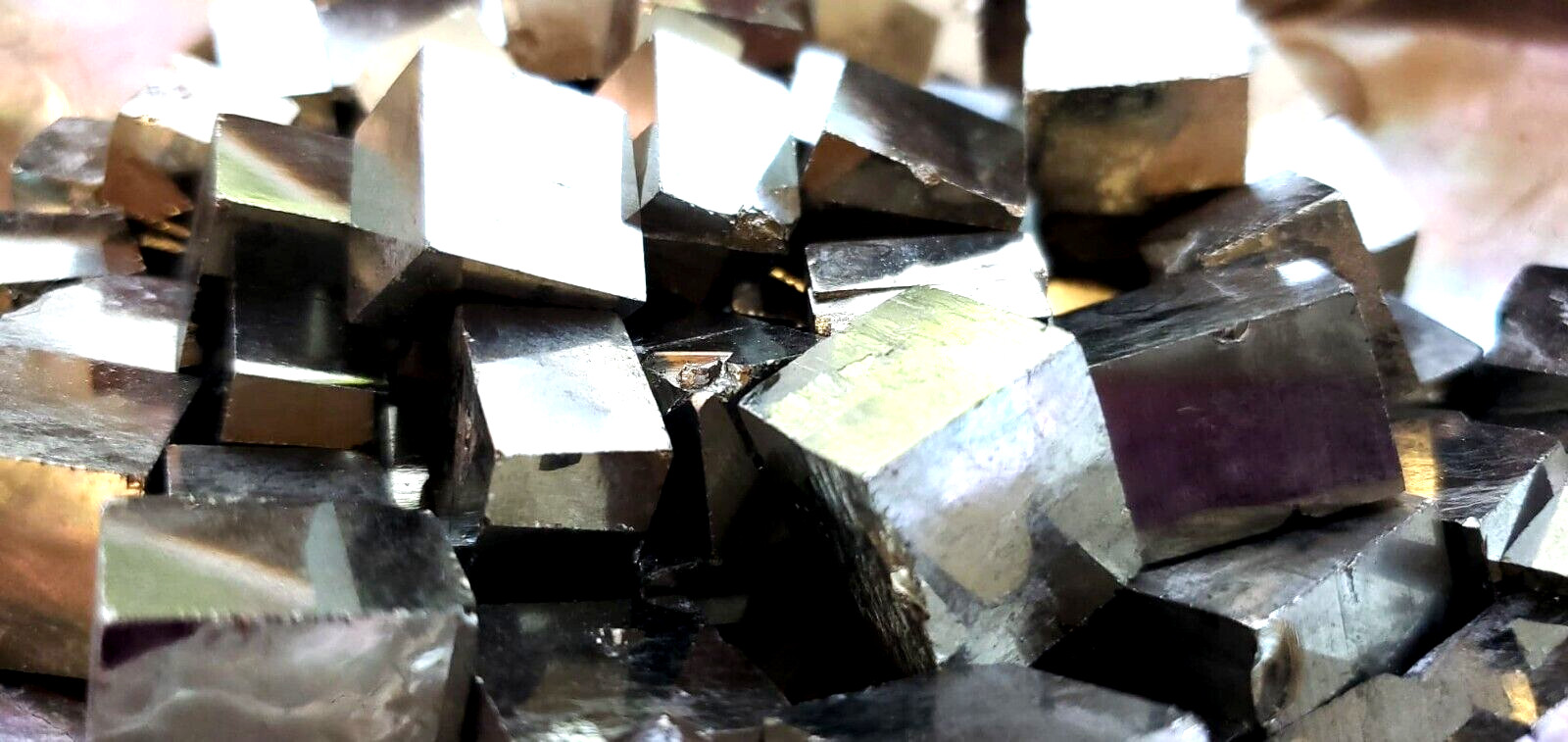 Mini Pyrite Cubes from Spain