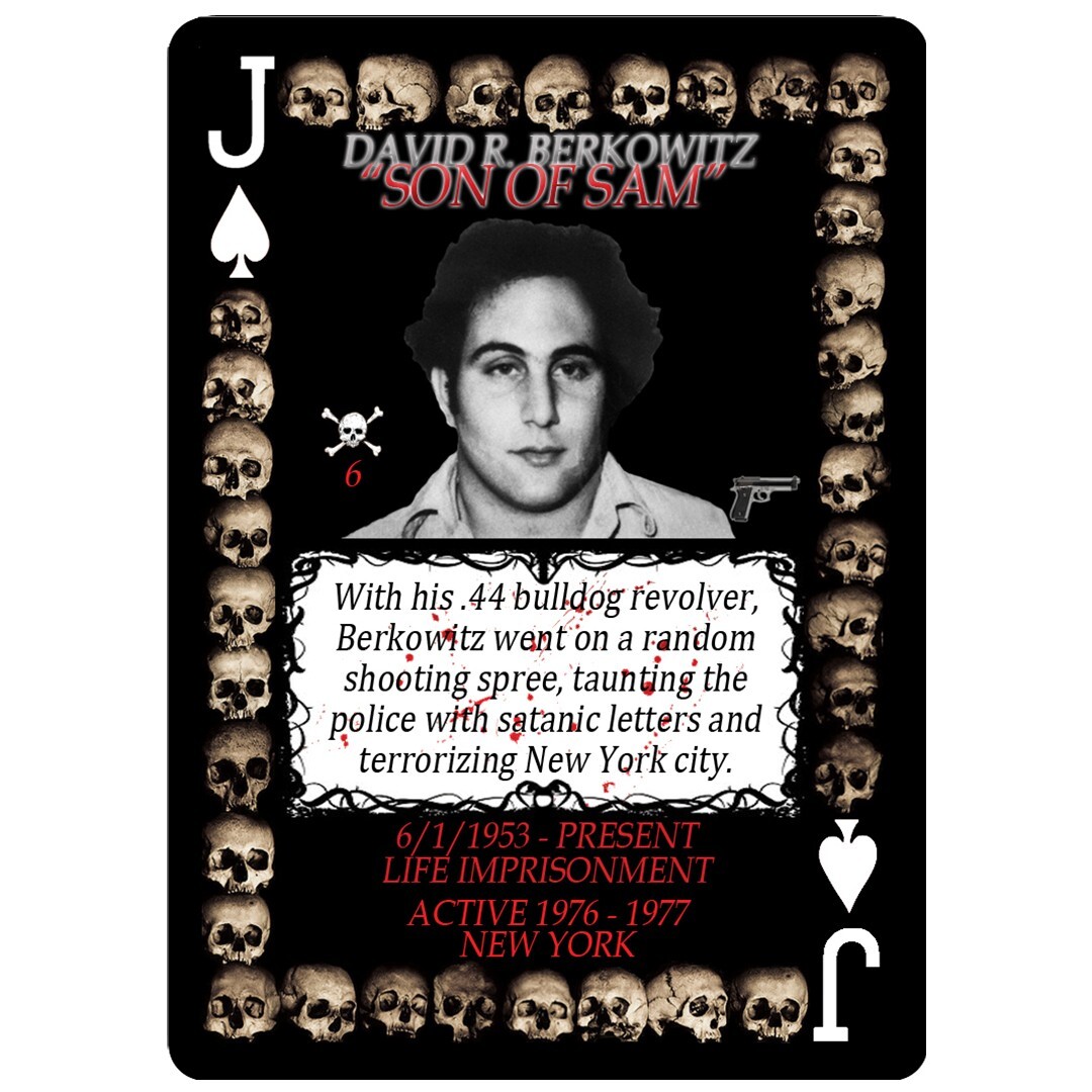 Serial Killer Playing Cards – RARE Collectible True Crime