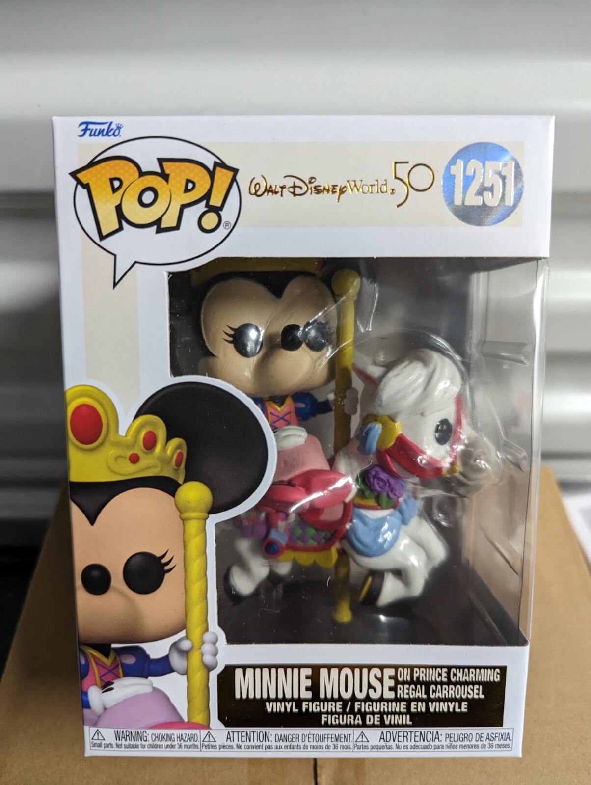FUNKO POP! WALT DISNEY WORLD 50TH ANNIVERSARY MIINNIE MOUSE POP (IN STOCK)