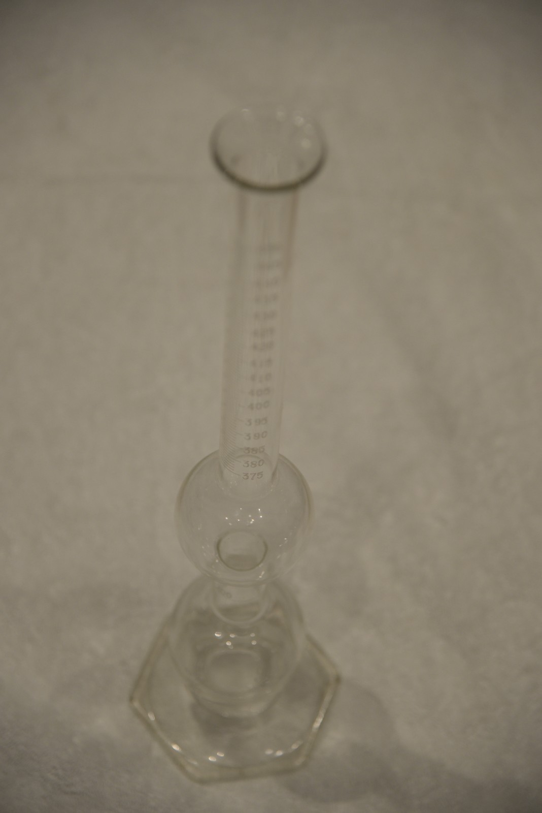 Vintage KIMAX 450ML BEAKER FLASK — BEAUTIFUL SHAPE FOR A VASE — 17″