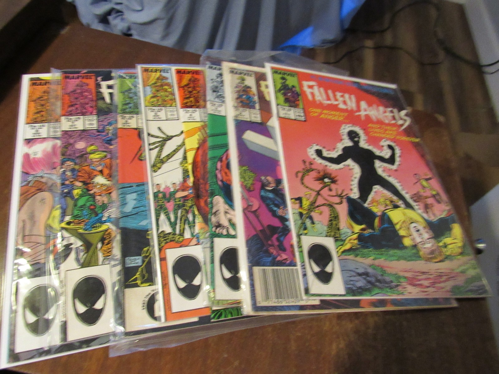 Fallen Angels 1987 #1 2 3 4 5 6 7 8 Marvel Comic Book Set 1-8 X-Men Magneto