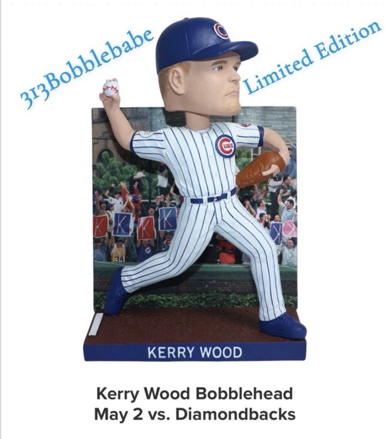 CHICAGO CUBS LEGEND Kerry Wood 5/2/26. BEST PRICE!