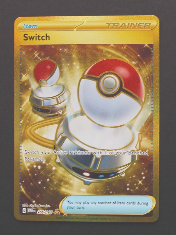 Switch 206/165 – Scarlet & Violet 151 Pokemon TCG – NM