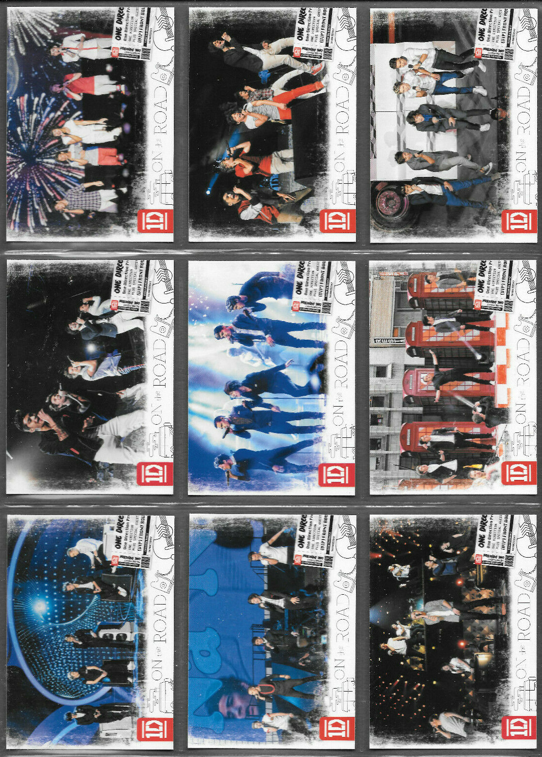 ONE DIRECTION 2013 Panini Single Insert Cards – Choose Complete Your Sets MINT