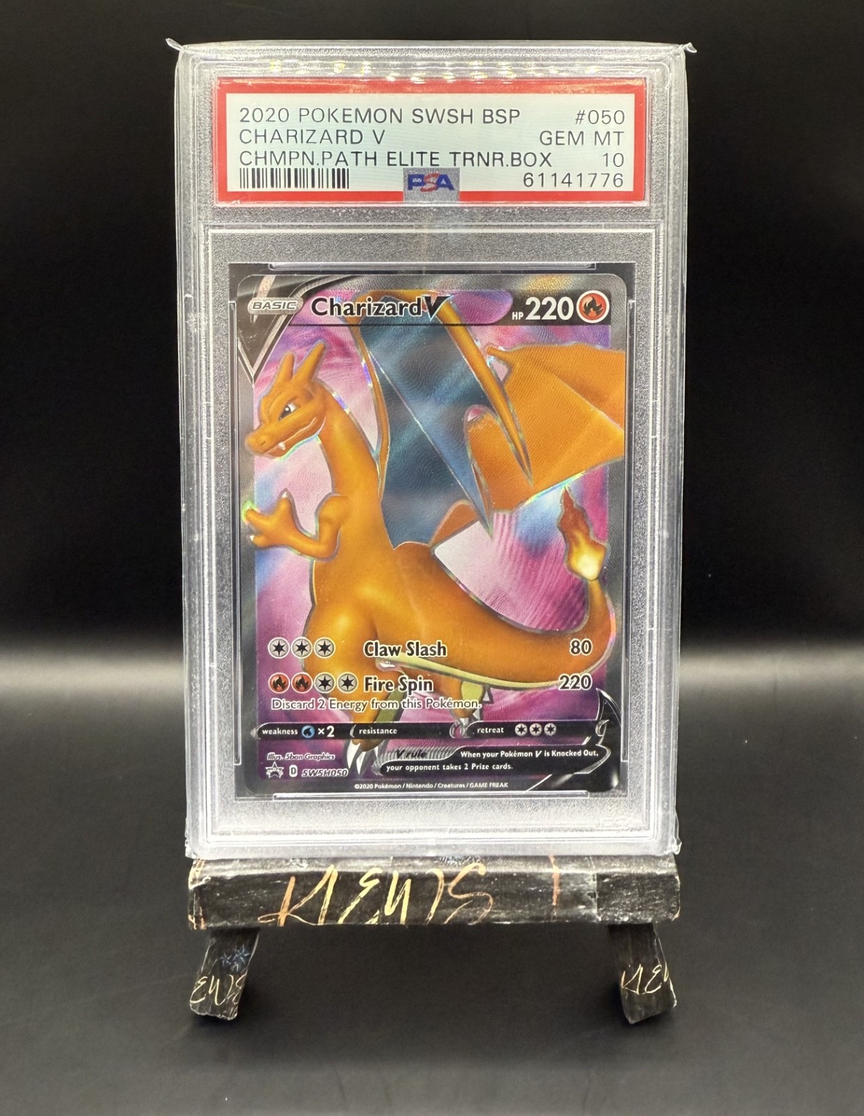 Charizard V Swsh050 Swsh: Sword & Shield Promo PSA 10
