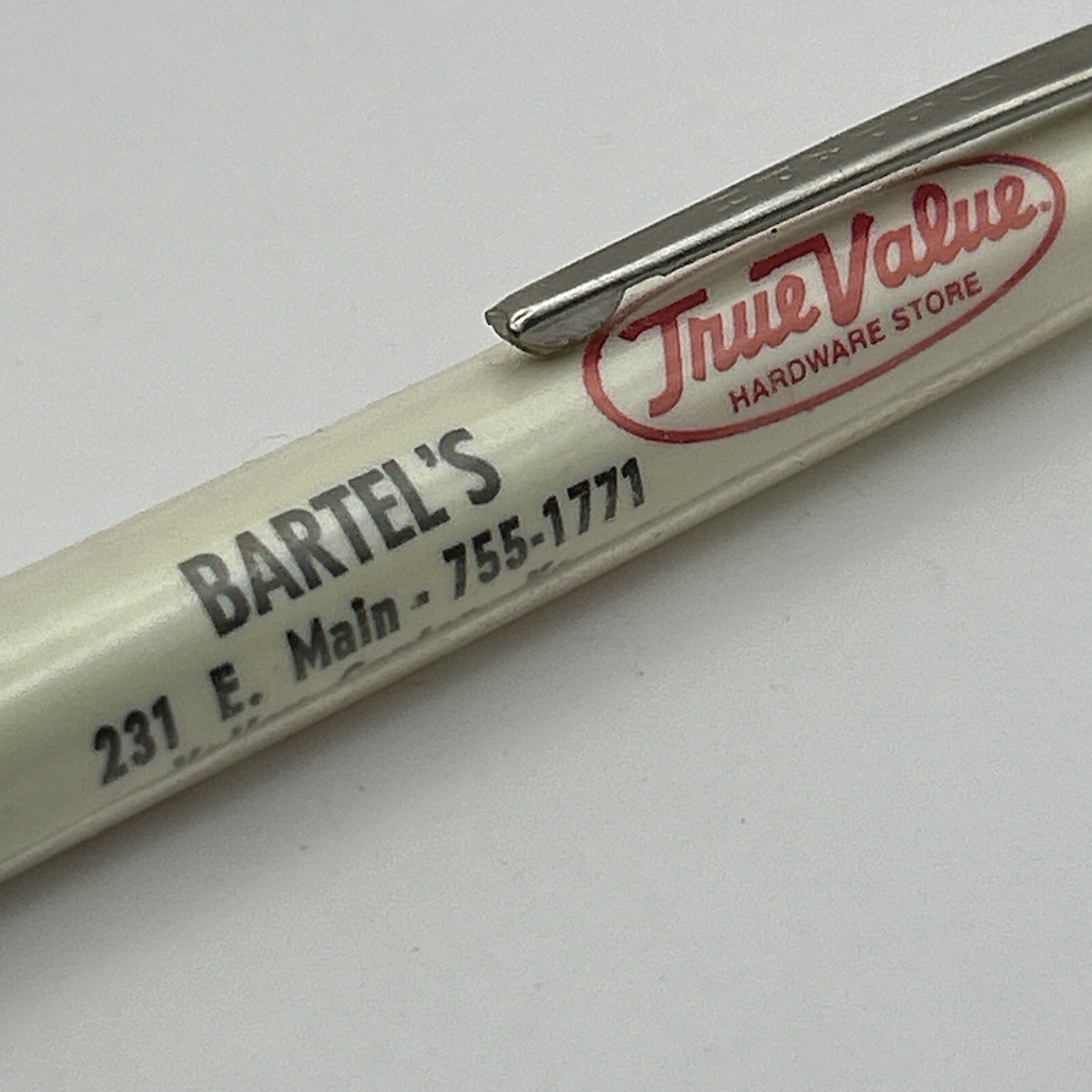 VTG Ballpoint Pen Bartell’s True Value Hardware Valley Center Kansas