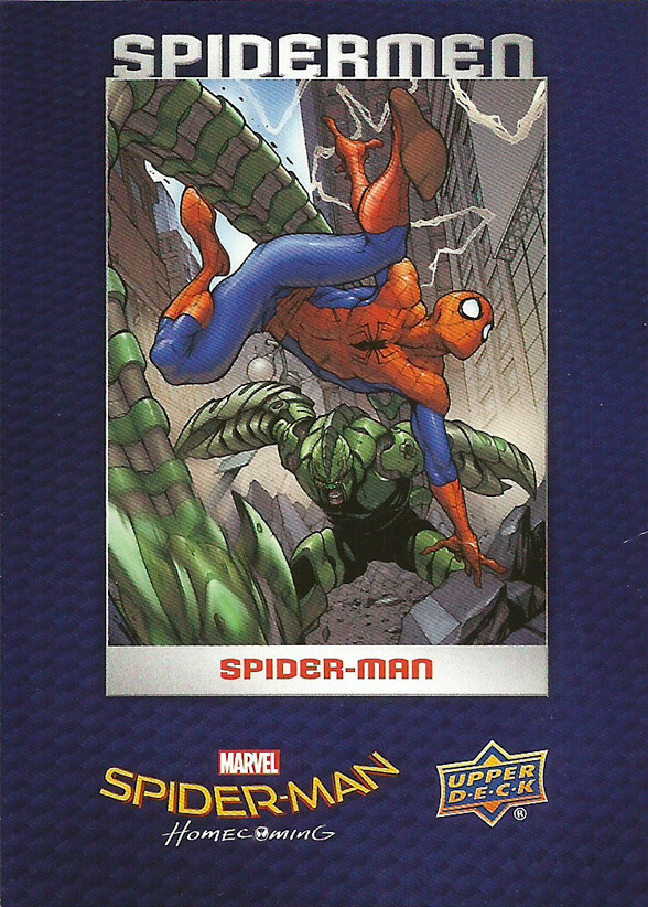 Spider-Man Homecoming (Upper Deck, 2017) ~ INSERT CARD SINGLES