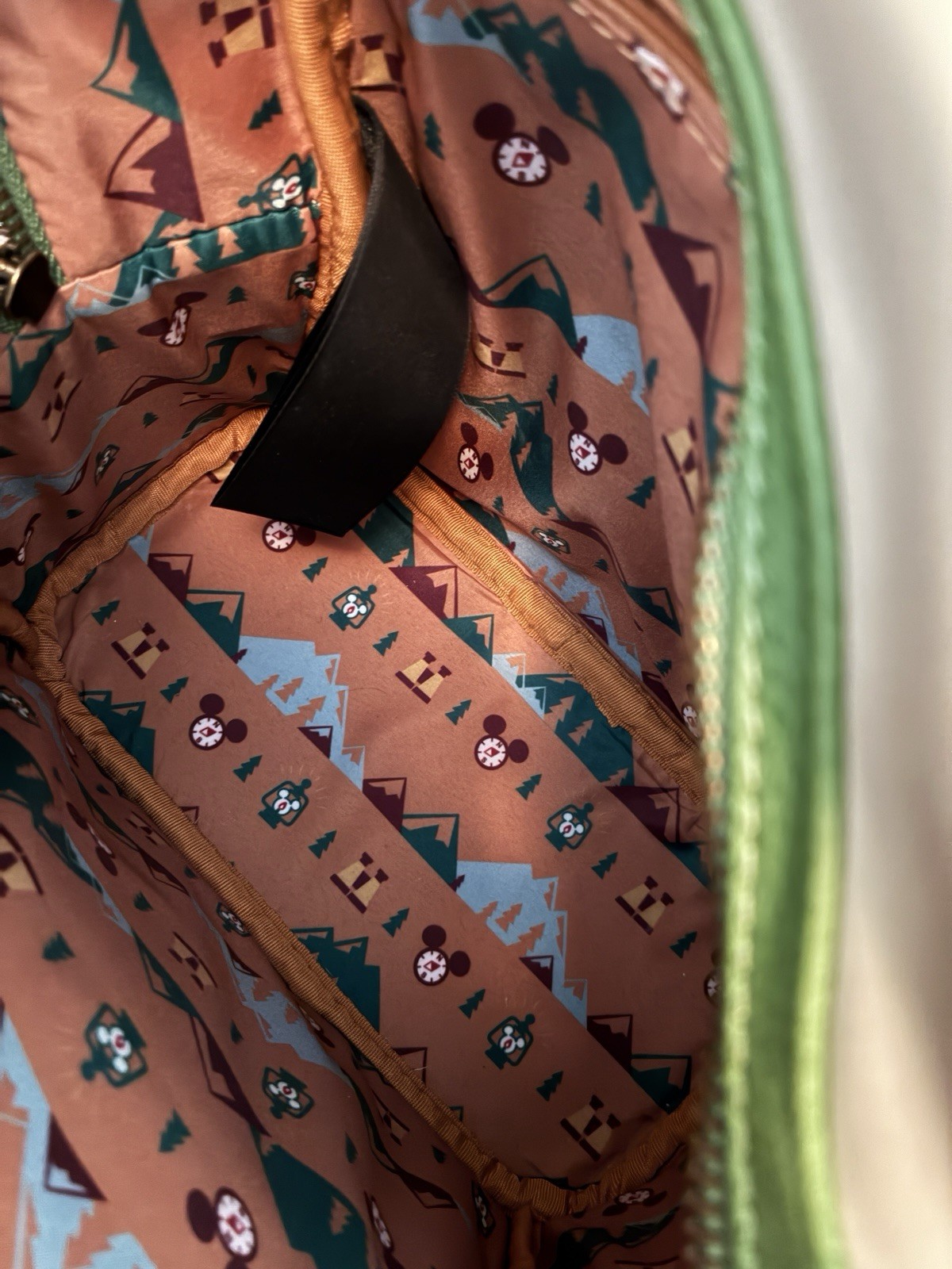 Loungefly Disney Mickey Mouse Mini Backpack Ranger Western Cowboy Green Brown