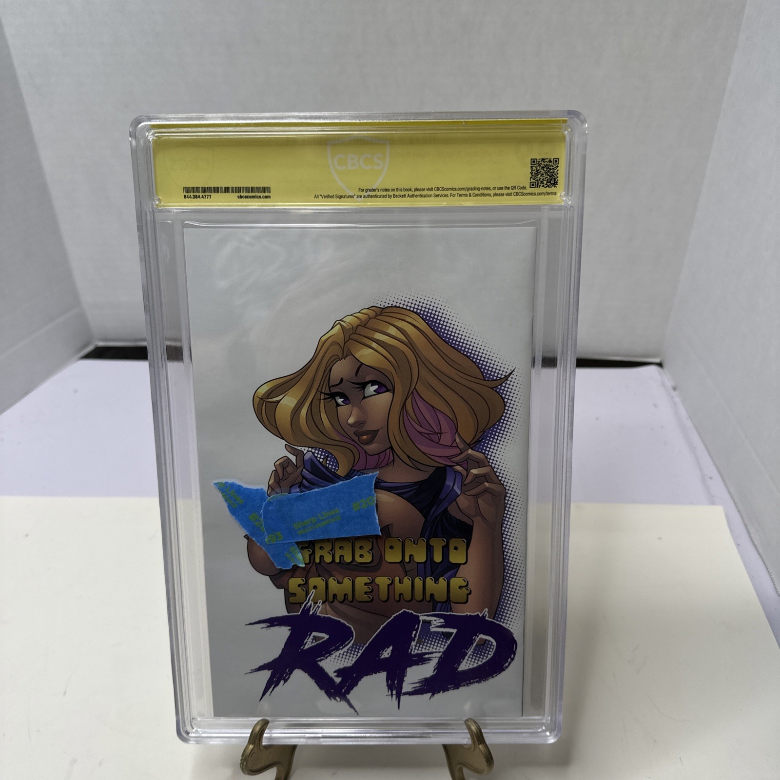 Roxy’s Summer Special CBCS 9.9 Signed Jim Noble 2020 Totally Rad Comics #1 A0