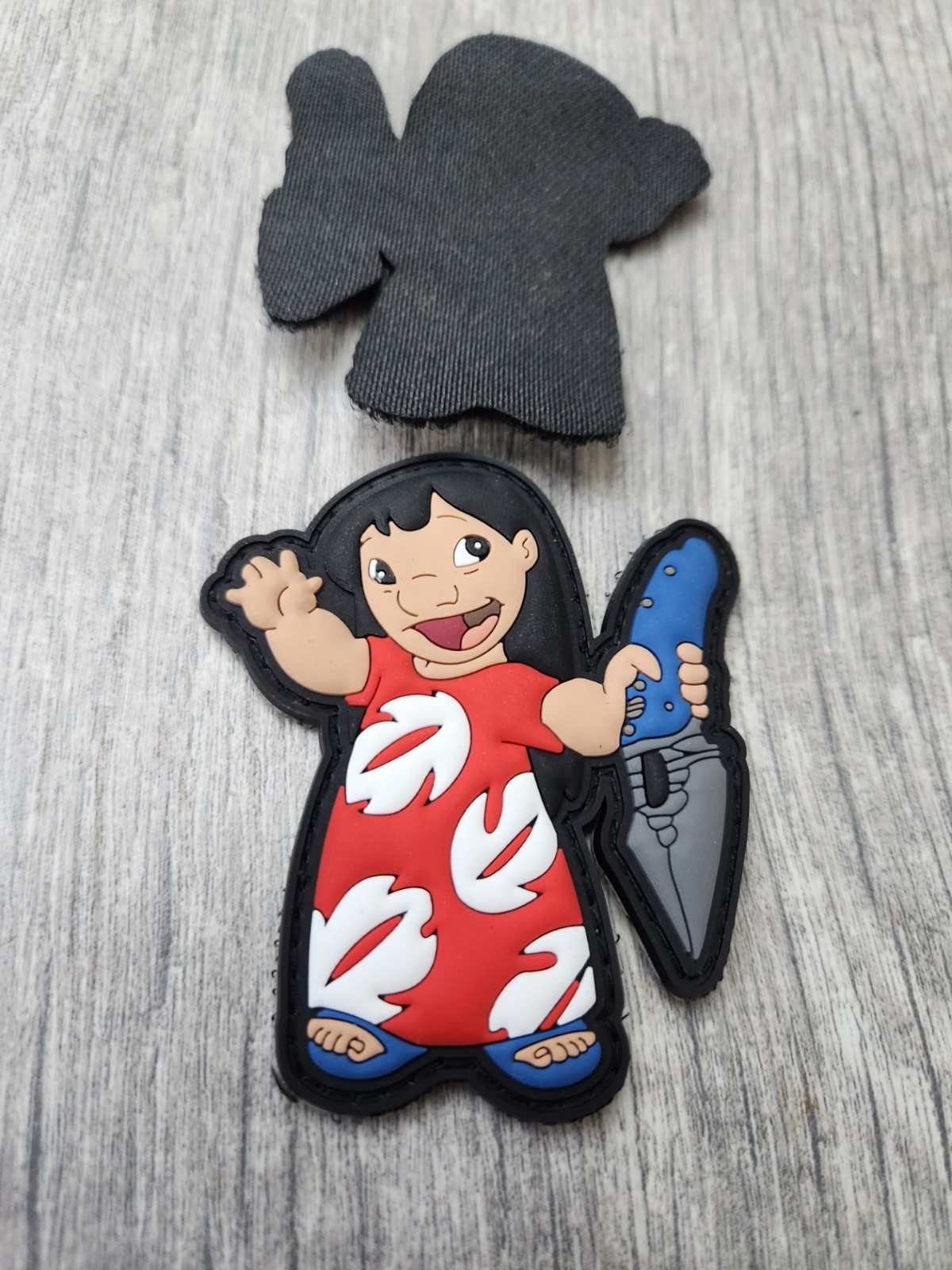 Microtech Knife Patches Mickey Lilo Stitch Vader Yoda Lola Bunny Pikachu Boba