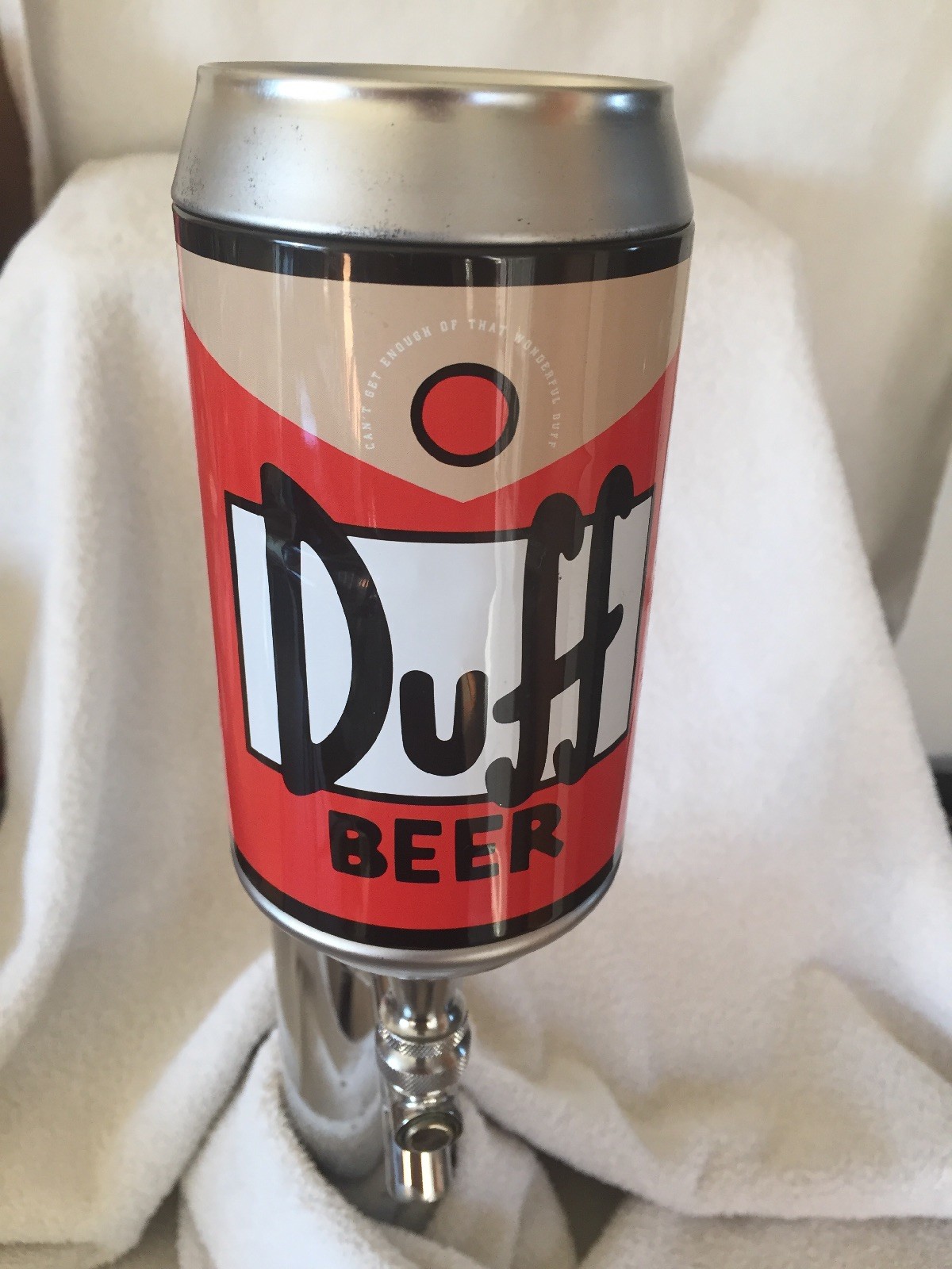 Duff Beer Custom Keg Tap Handle Bar Simpsons Man Cave Duffman Free Shipping