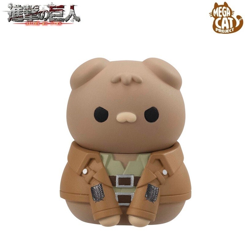 MEGA CAT PROJECT Attack on Titan Nyanko Survey Corps Gather Mini Figure Toy Jean