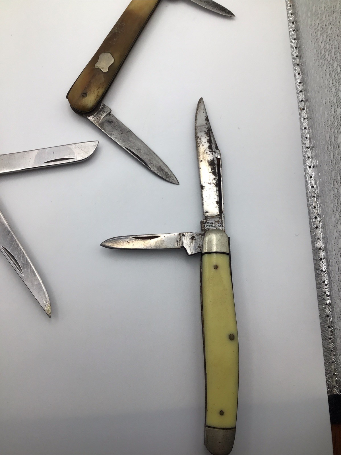Lot Of 5 Vintage Pocket Knives USA, Germany, Swiss