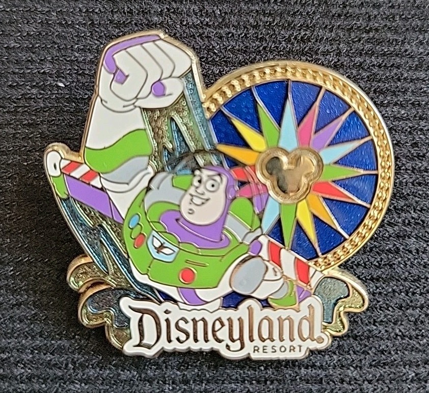 Disney DCA Costco Buzz Lightyear and World of Color Pin