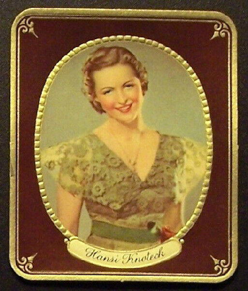 1937 Garbaty Film-Lieblinge Film Star Embossed Tobacco Card, You Pick