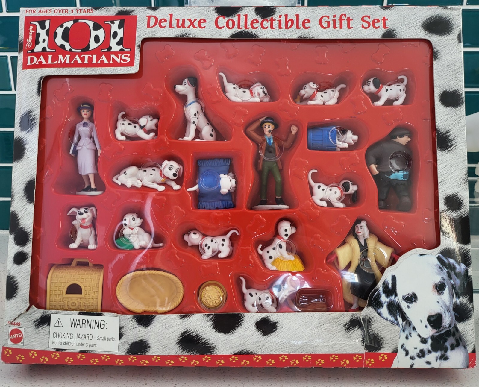 101 Dalmatians Vintage Toy Set Mattel