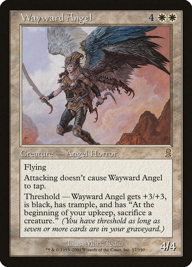 Wayward Angel [Odyssey] Magic MTG