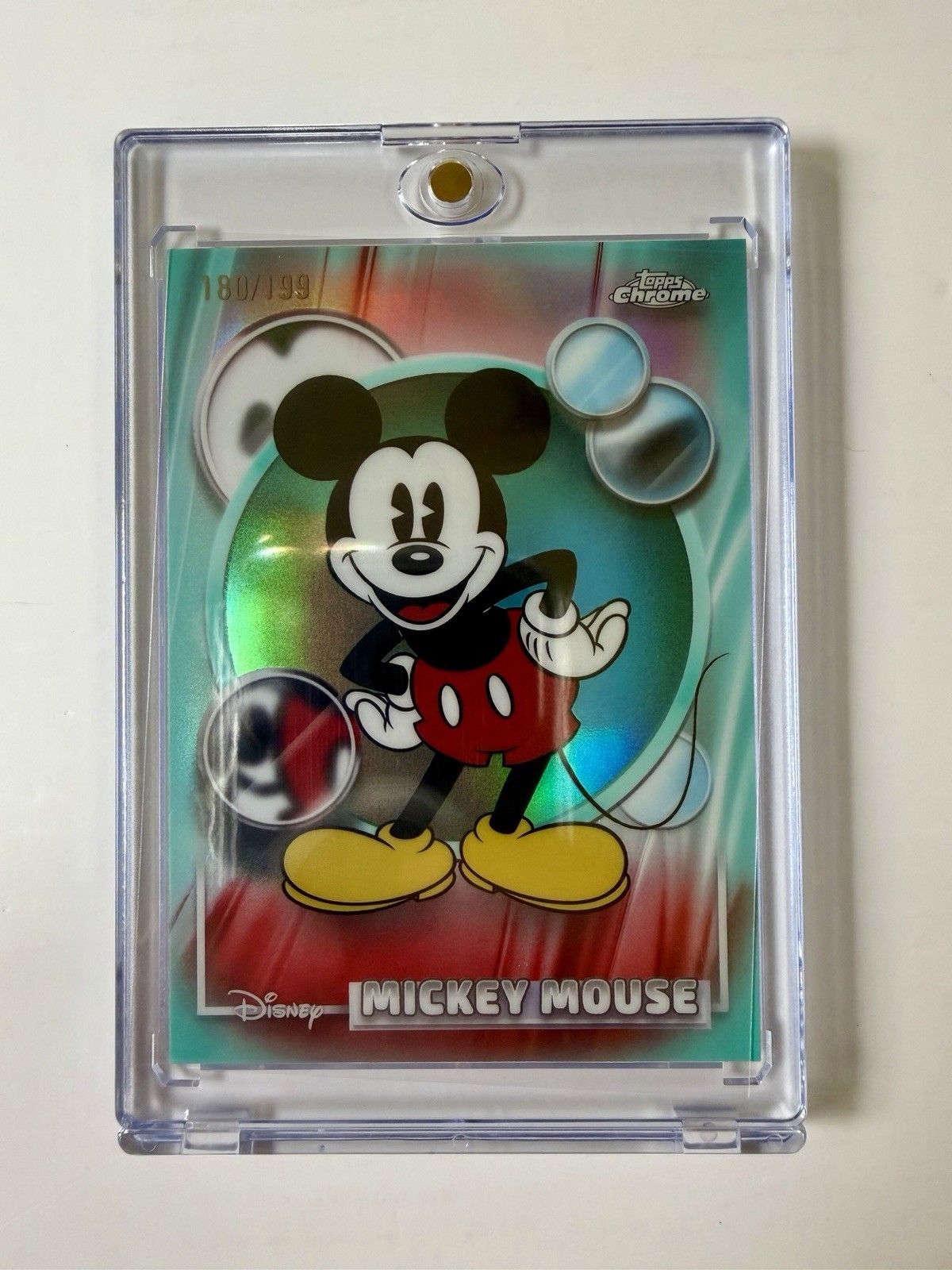 Disney Topps Chrome 2026 Mickey Mouse 180/199