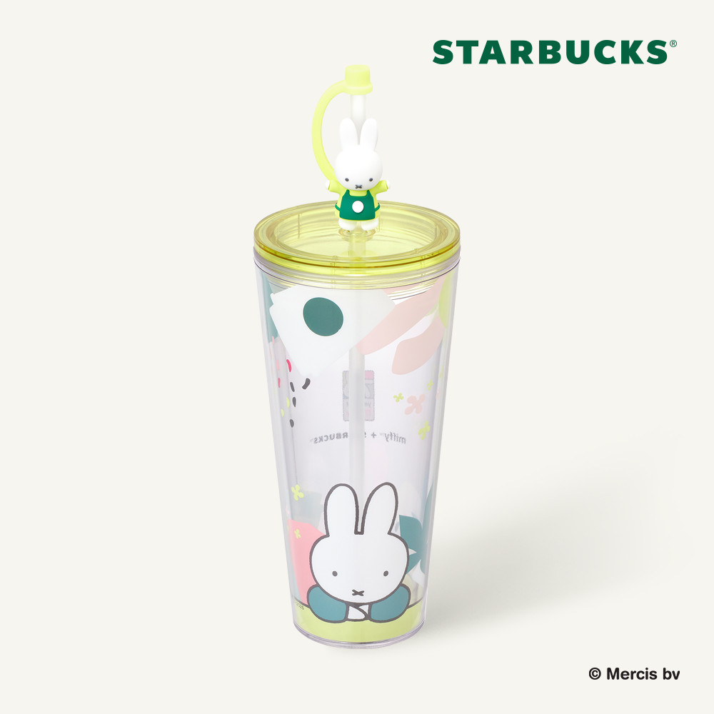 STARBUCKS Korea 2025 Forever Miffy Figurine Coldcup 20oz (591ml) Venti Plastic