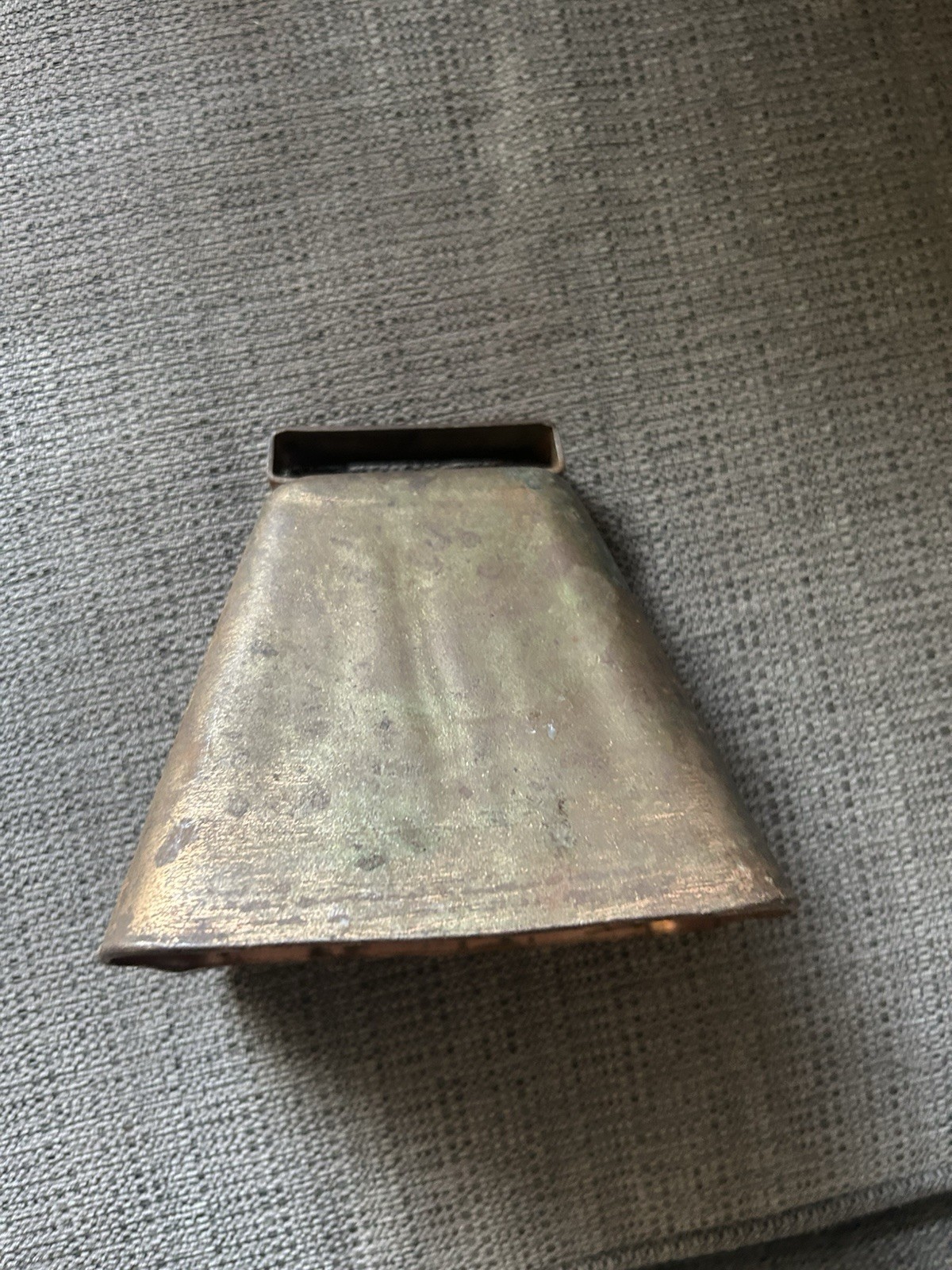 Antique Brass Cowbell
