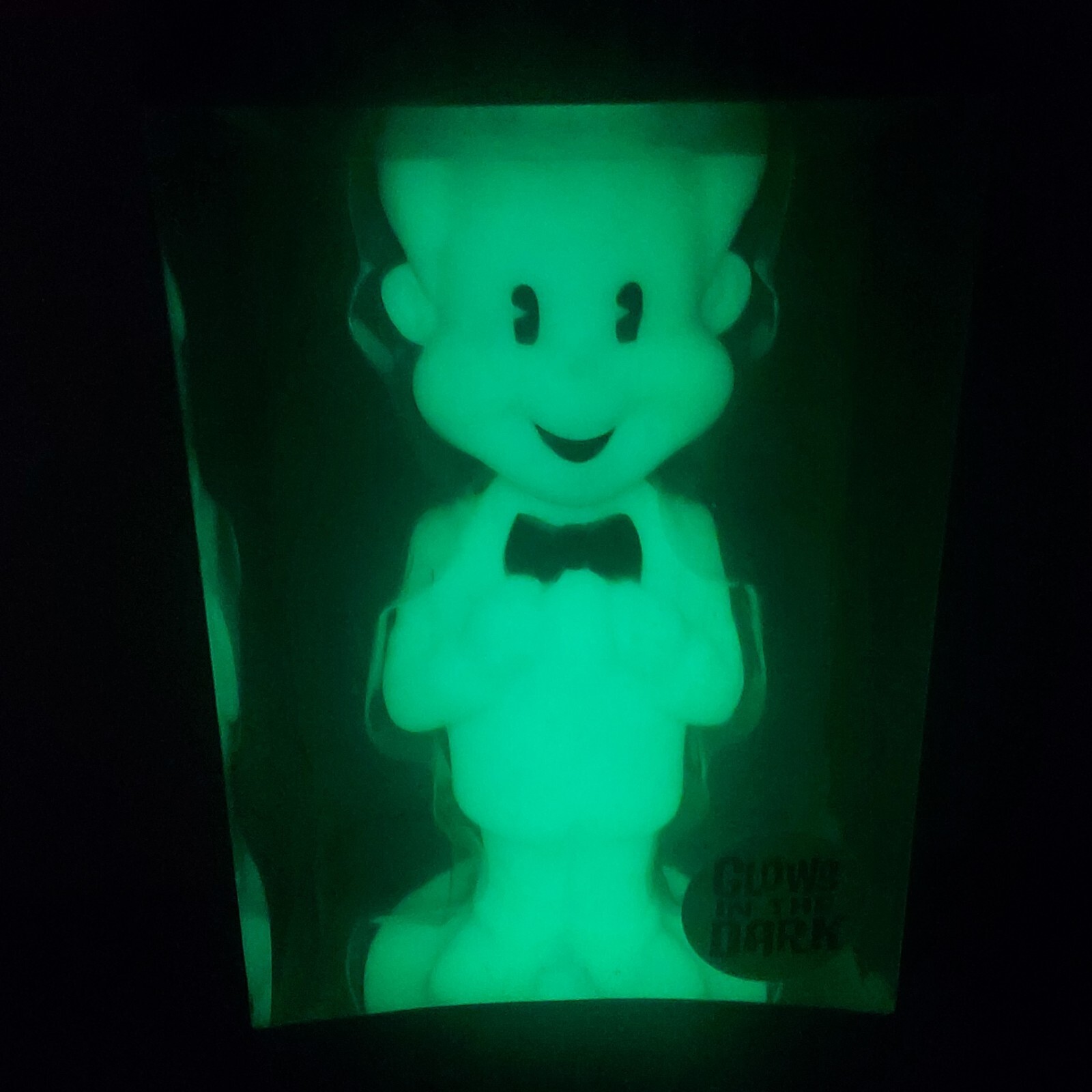 Funko Wacky Wobbler Green Glow In The Dark Tux Freddy 2014 SDCC 24 Piece LE Exc