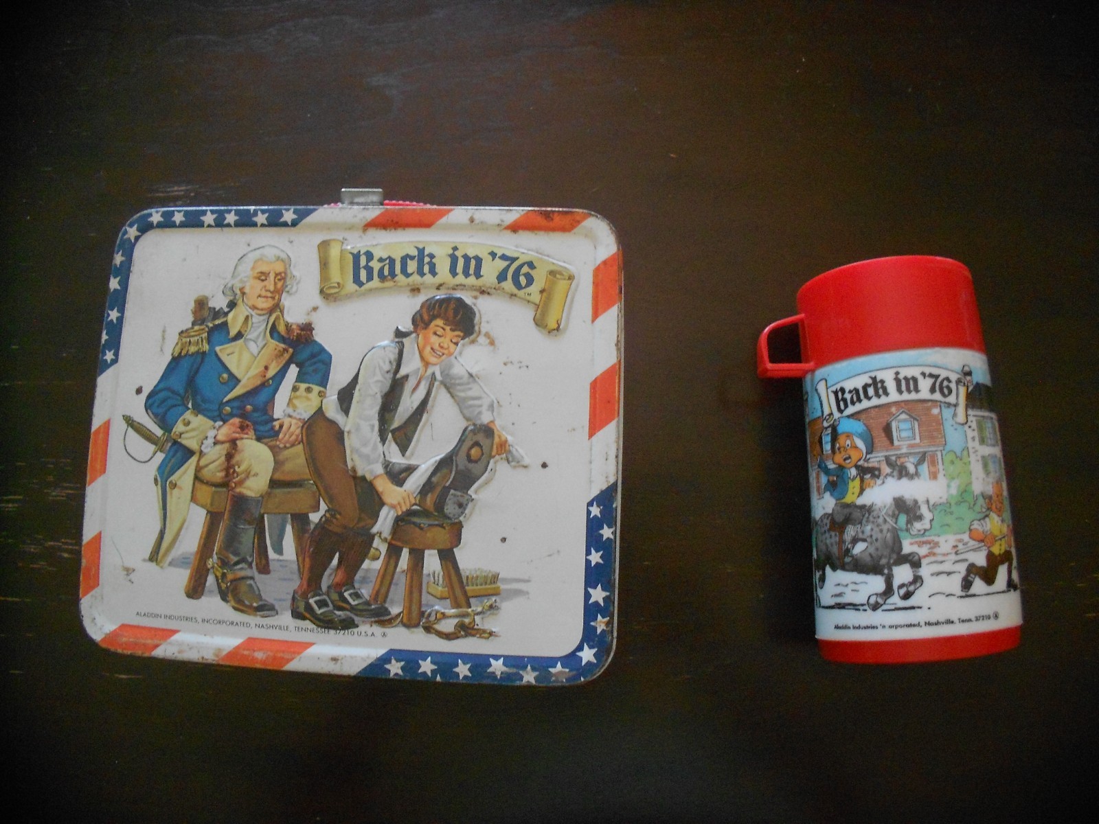 back in ’76 lunchbox