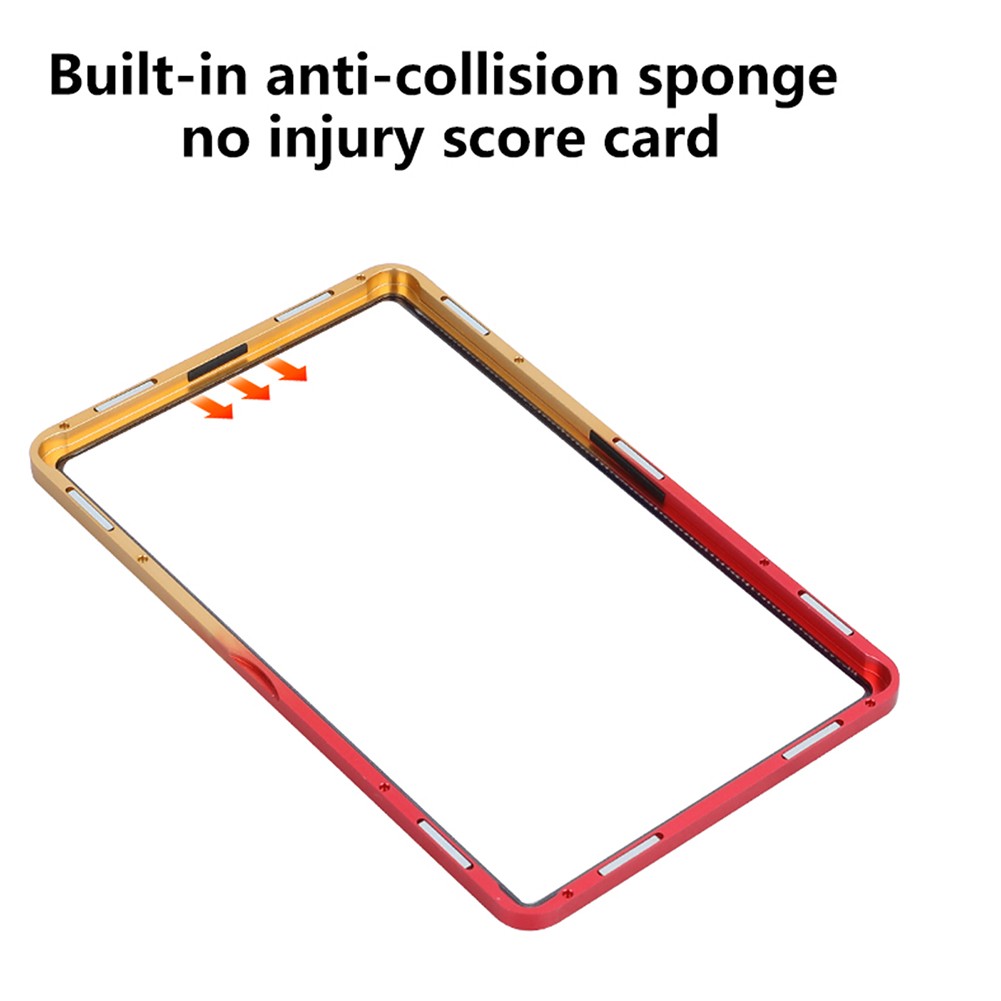 Magnetic Metal Slab Gradient Bumper Case Cover For BGS Graded Cards 35PT