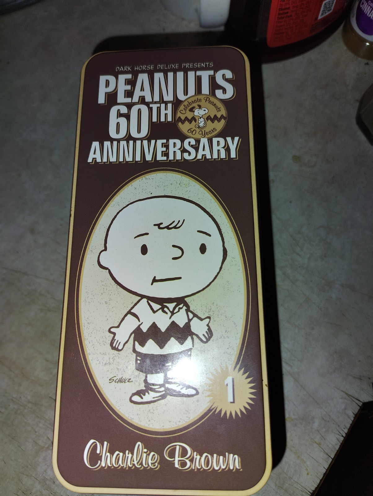 CHARLIE BROWN Dark Horse Figure PEANUTS STATUE 60 Years 401/650 Tin