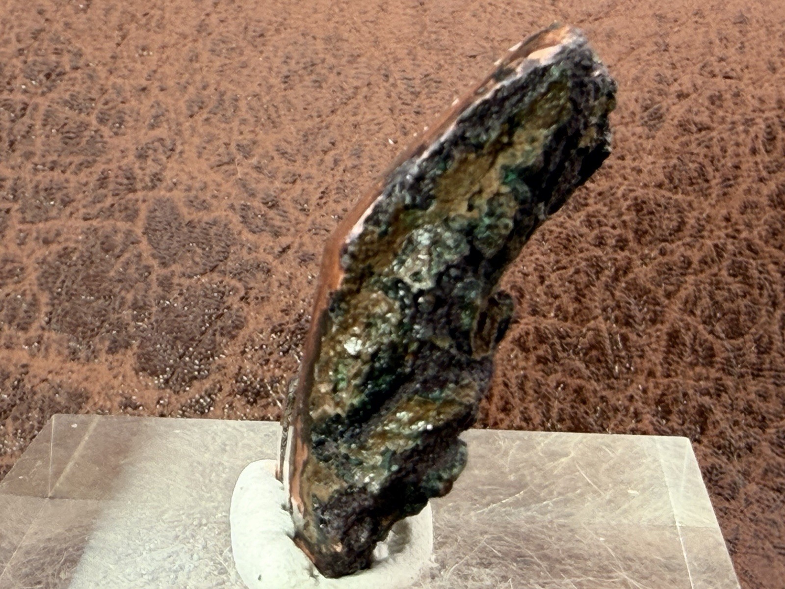 Naturally Oxidized Glacial Float Copper with Buffed Finish, Michigan 25.0 g.