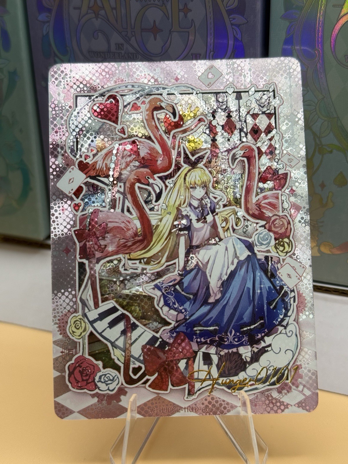 Alice In Wonderland Gold Artist Auto Wanmanshe HUD-004
