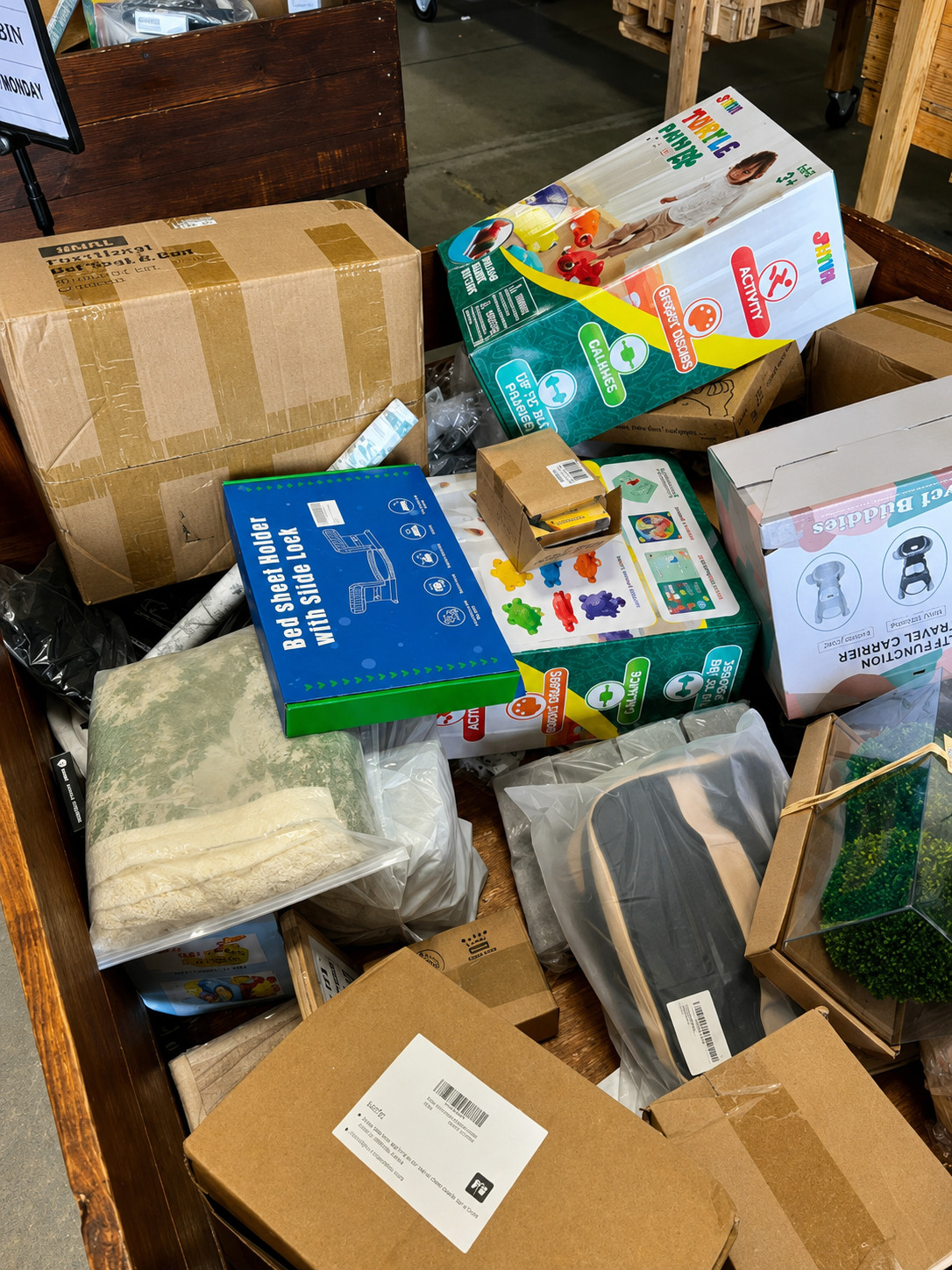 Wholesale Value Crate – Mixed Overstock Merchandise Lot