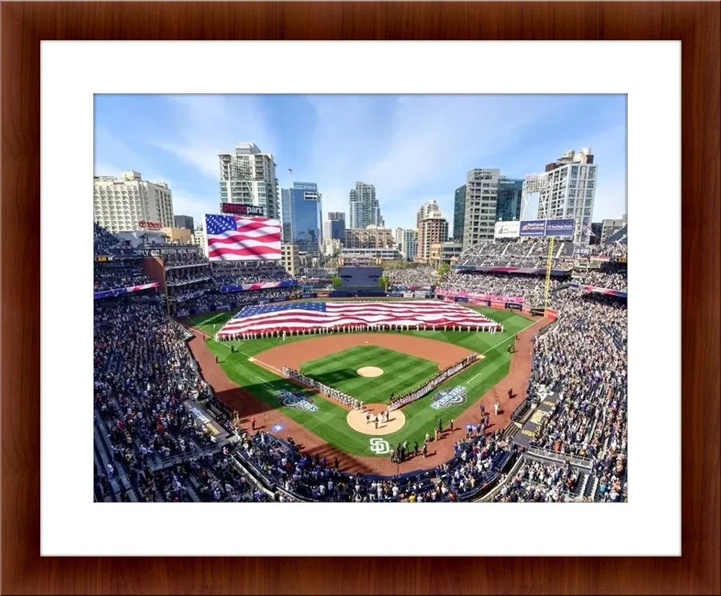 San Diego Padres Petco Park 8.5 x 11 Color Unframed Collectable Photograph