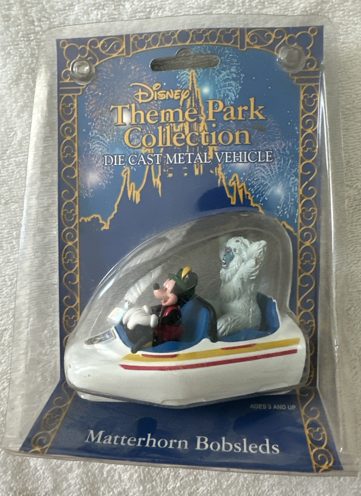 Disney Theme Park Collection Die Cast Metal Vehicle Matterhorn Bobsled NEW
