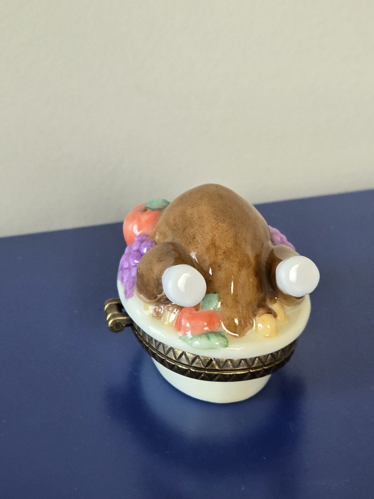 Miniature Roasted Turkey Trinket Box PBH Collection