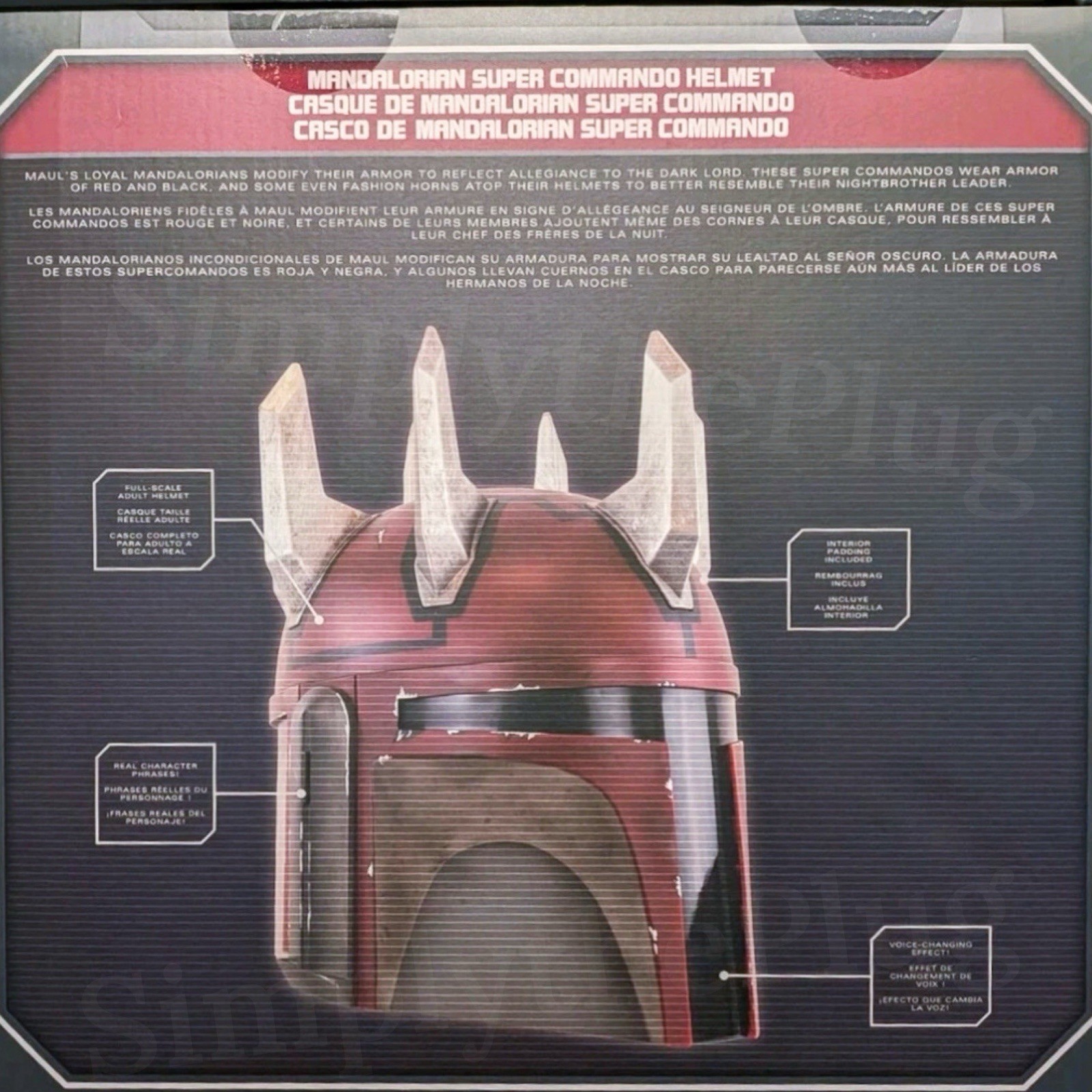 Disney Parks Mandalorian Super Commando Helmet Galactic Archives Galaxy’s Edge