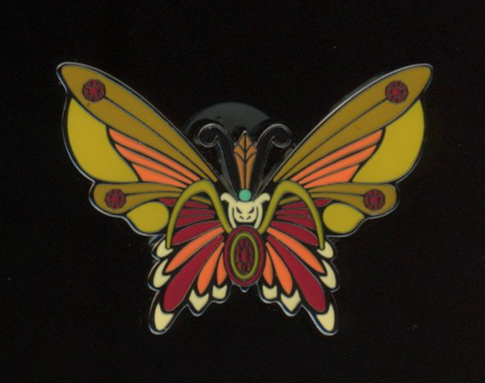 Loungefly Villains Butterfly Mystery Aladdin Jafar Disney Pin