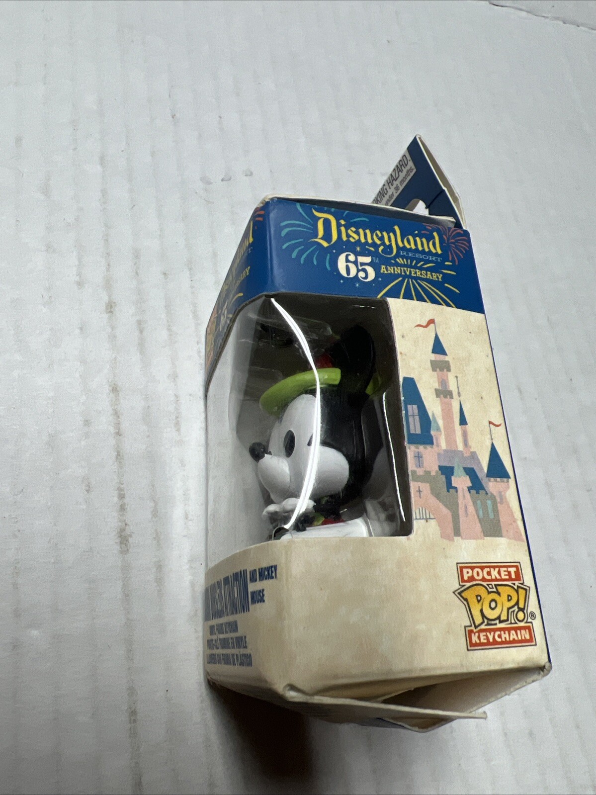 Funko Pop! Pocket Keychain MICKEY MOUSE Matterhorn Bobsleds Disneyland 65th Anni