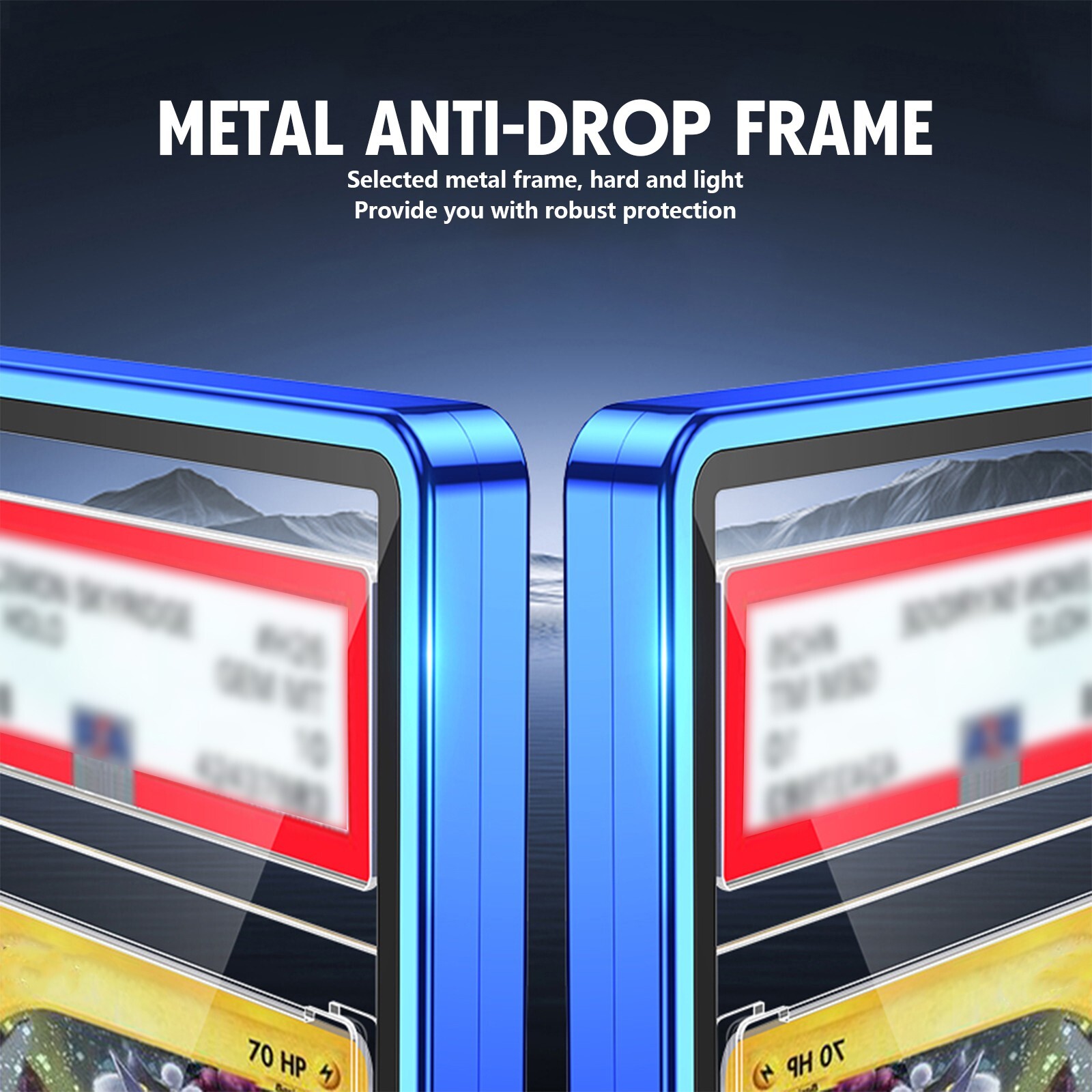 Magnetic Slab Case Protector for PSA BGS Graded Cards Stackable Metal Bumper